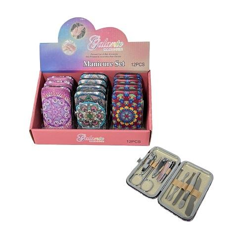 9pc Manicure CARE Set [Mandalas]