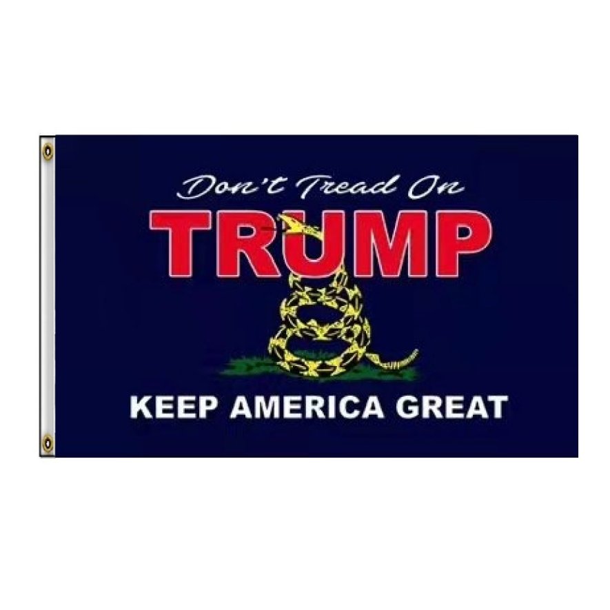 3'X5' Trump FLAG Don't Tread on TRUMP