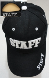 STAFF Hat - Black Only