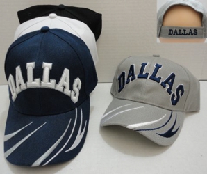 DALLAS Hat [Stripes on Bill]