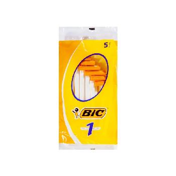 5pc 1-Blade Disposable BIC Razor [Original]