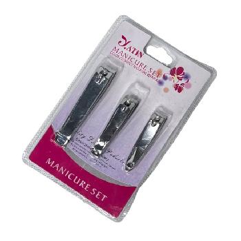 3pc Nail Clipper Set