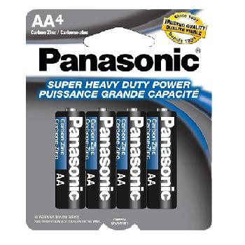 4pk Panasonic AA Batteries