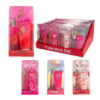 2pc Ladies Fragrance and Body Lotion Set [Display]