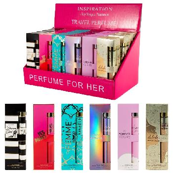 1.18oz Ladies Assorted Travel Eau de Parfum [Display]