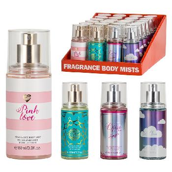 3oz Ladies Fragrance Body Mist [Display]