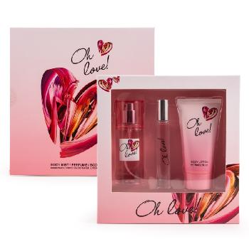 3pc Ladies Oh Love! Fragrance and Body Lotion Set