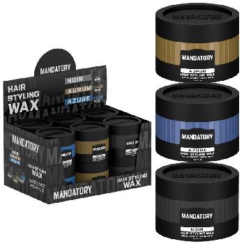 5.07oz Men's Mandatory Hair Styling Wax [Display]