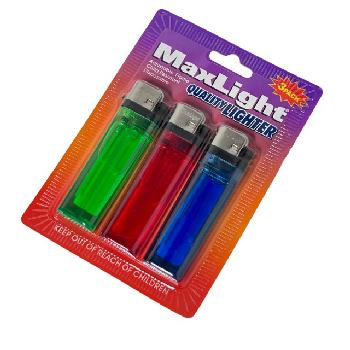 3pk Child Resistant Lighter