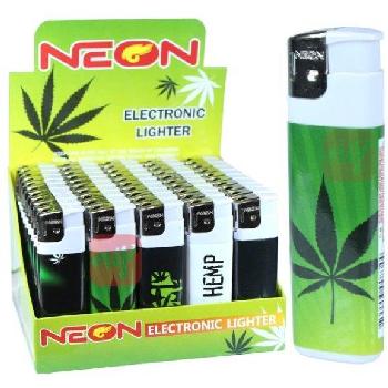 50pc Electronic Lighter Display [Hemp]