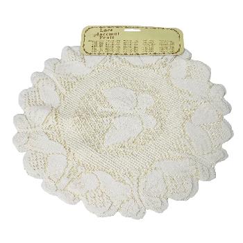 2pk 14" Round Lace Doilies [Butterfly]