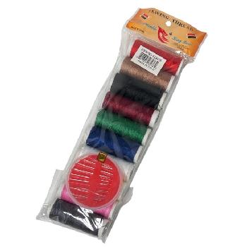 10pc Sewing Thread Set with Needles