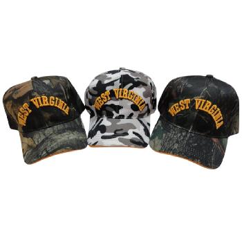 Camo West Virginia Hat