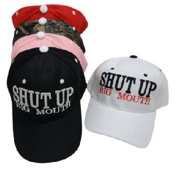 SHUT UP BIG MOUTH  Ball Cap - <b>Assorted colors</b> [Colors upon availability]