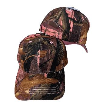 Pink Hardwoods Camo Hat - Camo Only