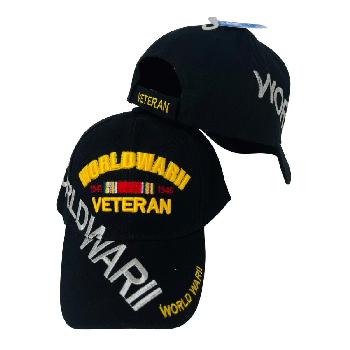 World War II Veteran Hat [Lg Letters]