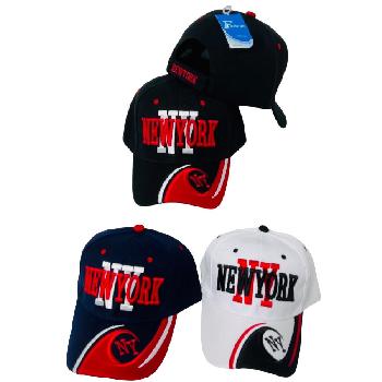 NEW YORK Hat "NY" [NY/Wave on Bill]