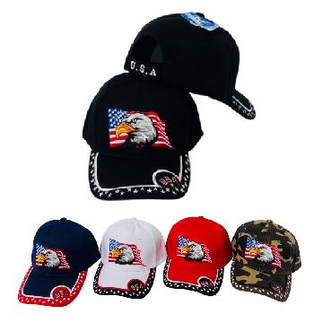 Eagle/Flag Hat [USA/Stars on Bill]