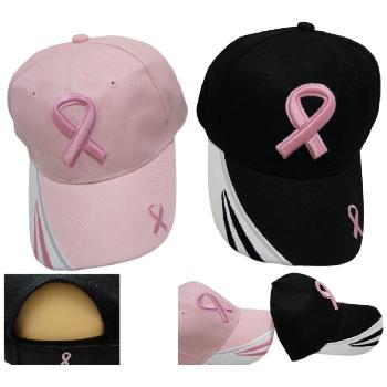 Breast Cancer Awareness Ribbon Hat