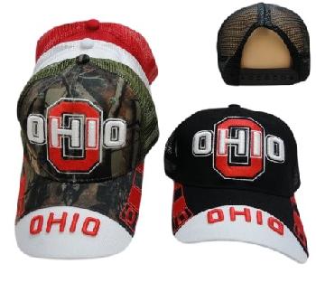 Summer Mesh OHIO Ball Cap - <b>Assorted colors</b> [Colors upon availability]