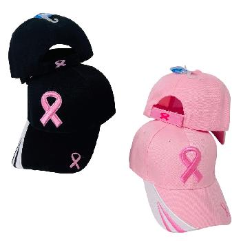 Breast Cancer Awareness Ribbon Hat