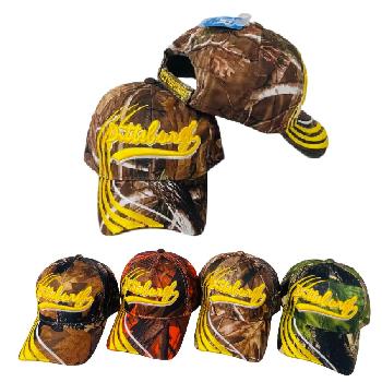 PITTSBURGH Hat [Camo] Lines Only - <Assorted Camo</b> [Camo Upon Availability]