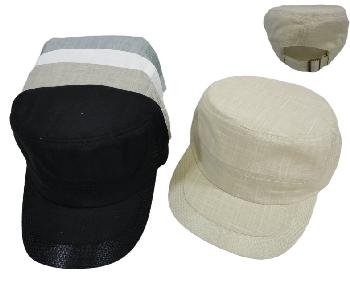 Cotton Cadet Hat with Mesh [Solid and Marl]