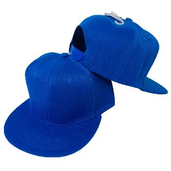 Snap-Back Flat Bill Cap [Royal Blue]