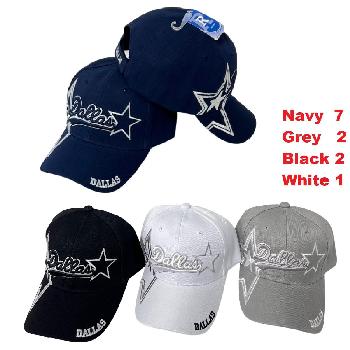 DALLAS Hat with Two Stars