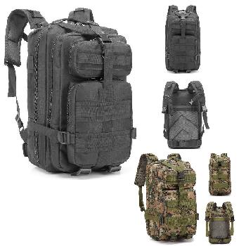 Tactical Multi-Compartment Backpack [21"x12"x10"]