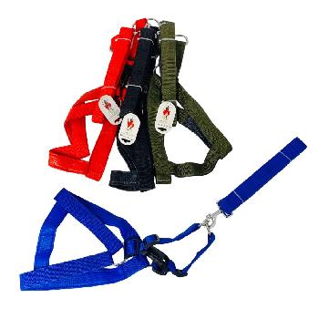 48" Cushioned Leash & Harness Set-Extra Large