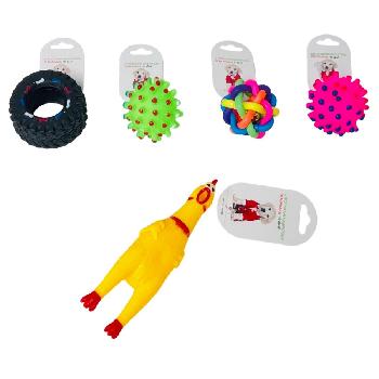 Assorted Pet Toys-Rattles & Squeakers