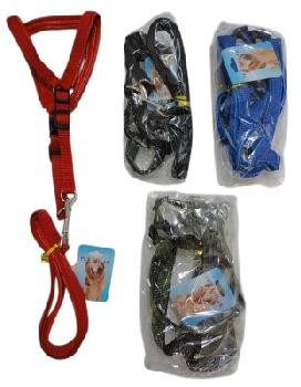 Medium Cushioned Dog Harness with Leash