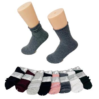 Ladies Fashion Socks [Rolled Top]