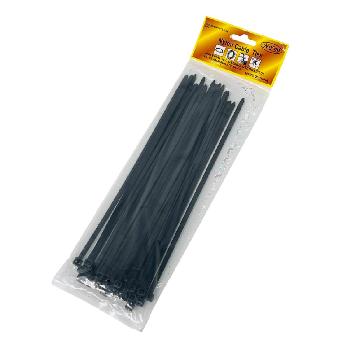 32pc 10" Nylon Cable Ties [Black]