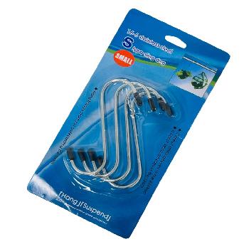 4pc 4" S Hooks--[Display Box]