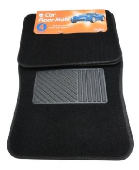 4pc Car Mats-Black