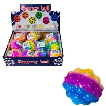 3" EVA High-Bouncing Ball [Rainbow Color]