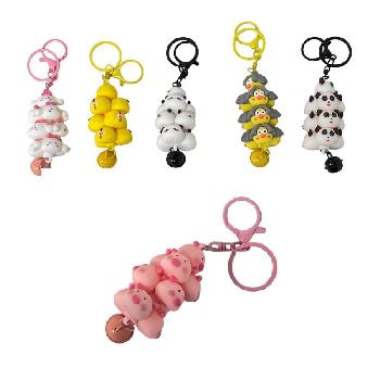 Keychain Clip [Stacking Animals]