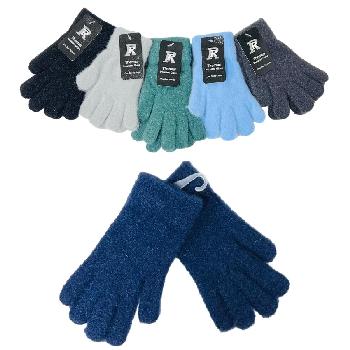 Youth Size Medium: Brushed Faux Cashmere Gloves [Boys]