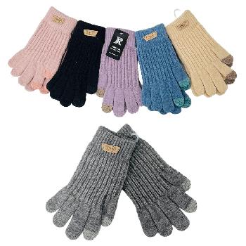 Ladies Knitted Touch Screen Gloves [Fashion Collection]